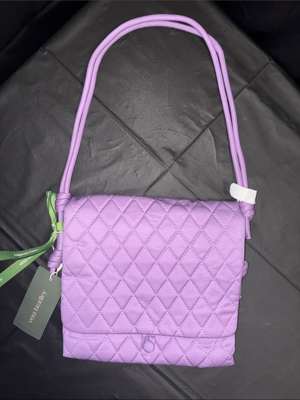 Vera Bradley Quilted Crossbody Bag - Lilac